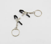 Love In Leather Ring Shape Womens Nipple Clamps - Default Title - Nipple and Clit Clamps
